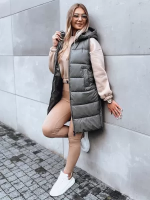 Жилетка DSTREET FAR AWAY TY3832 ТЪМНО СИВО
