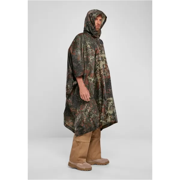  Poncho Raincoat BRANDIT RIPSTOP BD3169 FLECKTARN 