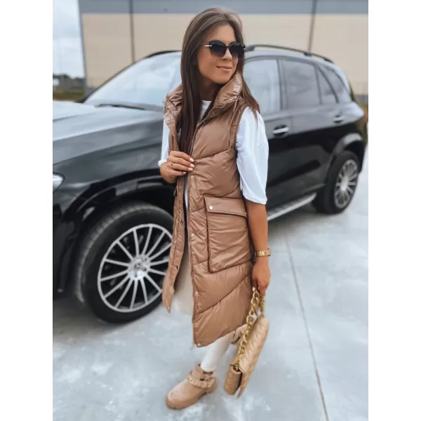  Дамски елек DSTREET MARIEL TY3016 CARAMEL Dstreet1 