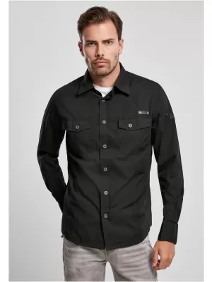 Риза BRANDIT SLIM WORKER BD4005 ЧЕРНО