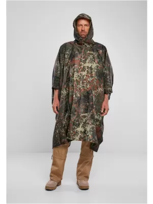 Poncho Raincoat BRANDIT RIPSTOP BD3169 FLECKTARN
