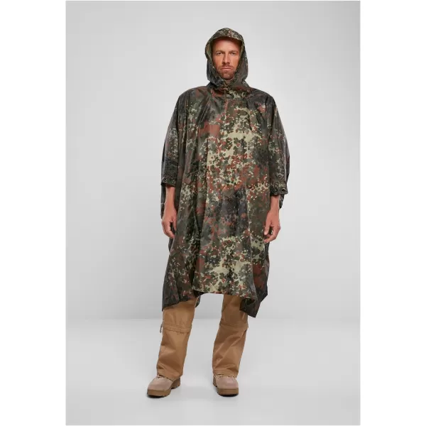  Poncho Raincoat BRANDIT RIPSTOP BD3169 FLECKTARN 