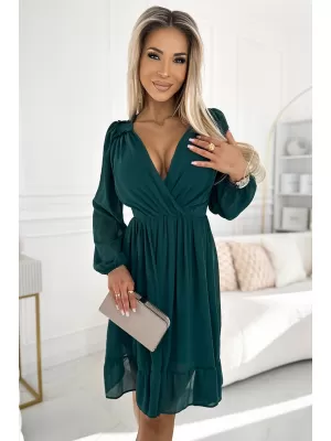 Рокля NUMOCO MILA 538-2 ЗЕЛЕНО