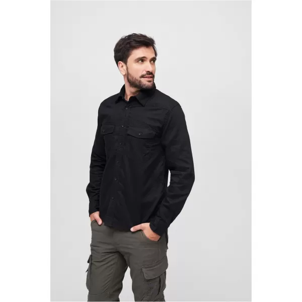  Риза BRANDIT BD4030 ЧЕРНО 