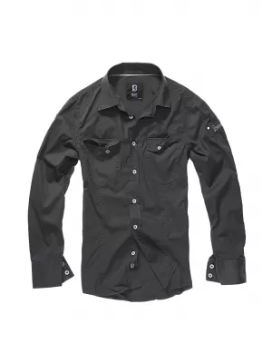 Риза BRANDIT SLIM WORKER BD4005 ЧЕРНО