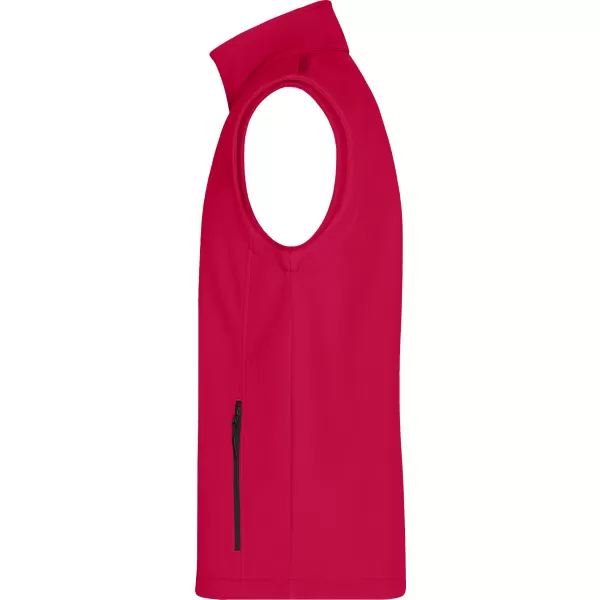  Мъжка софтшел жилетка ALTISPORT NoPrint NP/ALM8211NJ ЧЕРВЕНО/ЧЕРНО 