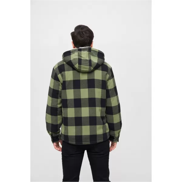  Яке BRANDIT LUMBER BD3172 ЧЕРНО/МАСЛИНОВО 