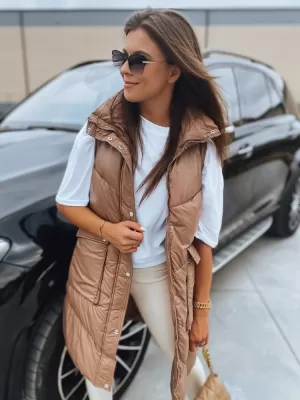 Дамски елек DSTREET MARIEL TY3016 CARAMEL Dstreet1