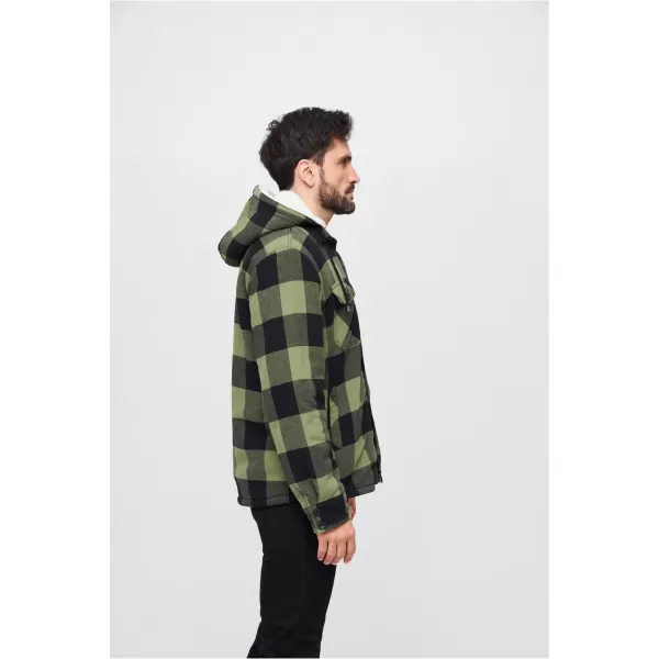  Яке BRANDIT LUMBER BD3172 ЧЕРНО/МАСЛИНОВО 