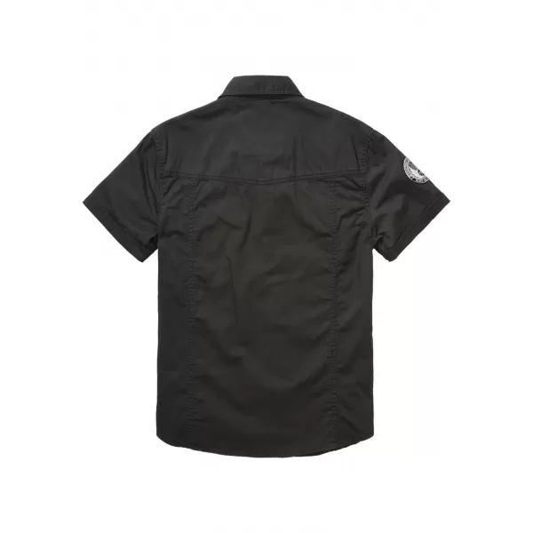  Риза BRANDIT LUIS VINTAGE BD4033 ЧЕРНО 