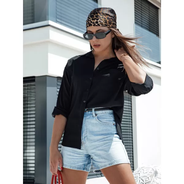  Риза DSTREET ELEGANZZA DY0437 ЧЕРНО 