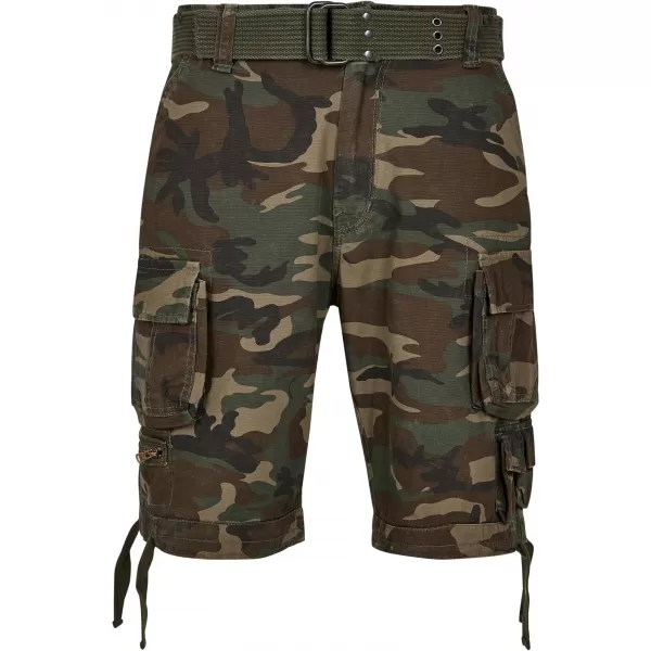  Къси панталони BRANDIT SAVAGE VINTAGE BD2001 OLIVE CAMO 