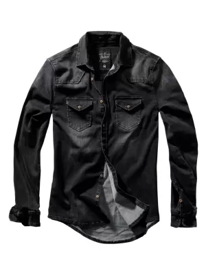 Риза BRANDIT RILEY DENIM BD4020 ЧЕРНО