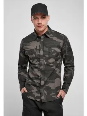 Риза BRANDIT SLIM WORKER BD4005 DARKCAMO