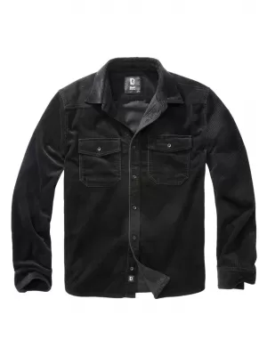 Риза BRANDIT CORDUROY CLASSIC BD4035 ЧЕРНО
