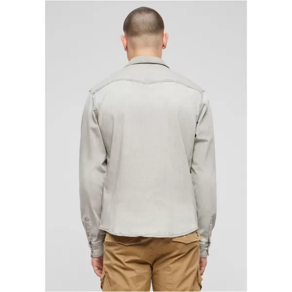  Риза BRANDIT RILEY DENIM BD4020 СИВО 