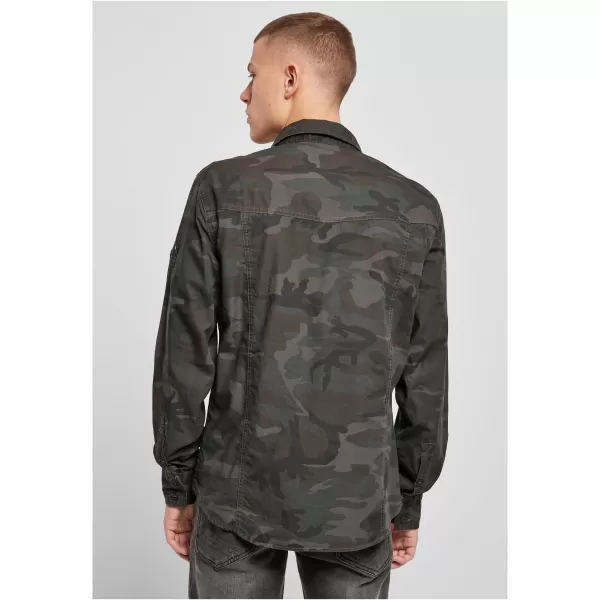  Риза BRANDIT SLIM WORKER BD4005 OLIVE CAMO 
