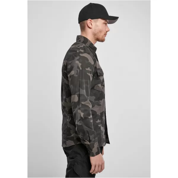  Риза BRANDIT SLIM WORKER BD4005 DARKCAMO 