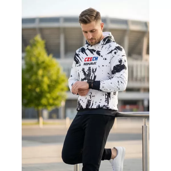  Мъжки първокласен функционален суичър ALTISPORT VOJ/ALM036MI01 АБСТРАКЦИЯ 