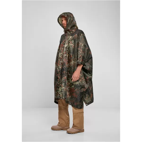 Poncho Raincoat BRANDIT RIPSTOP BD3169 FLECKTARN 