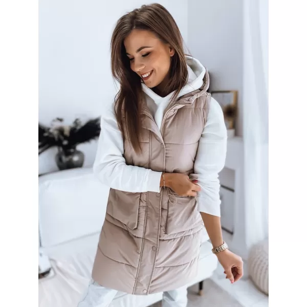  Жилетка DSTREET LADISA TY3289 КАРАМЕЛ 