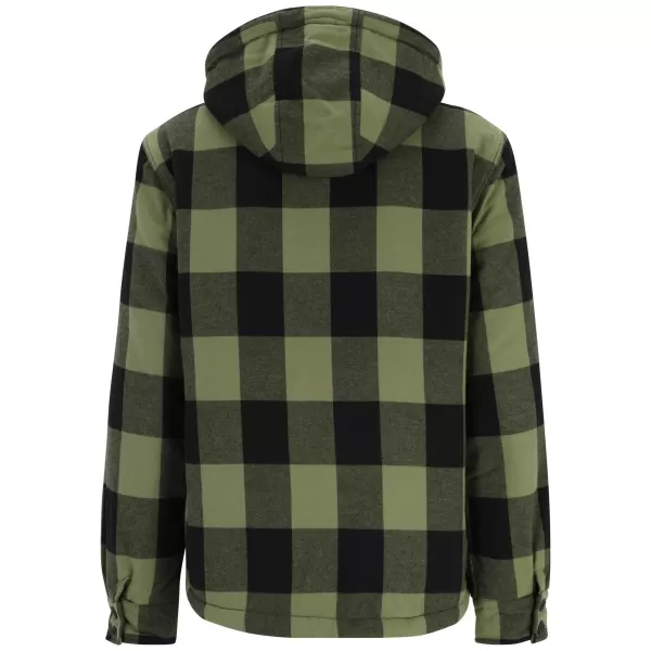  Яке BRANDIT LUMBER BD3172 ЧЕРНО/МАСЛИНОВО 