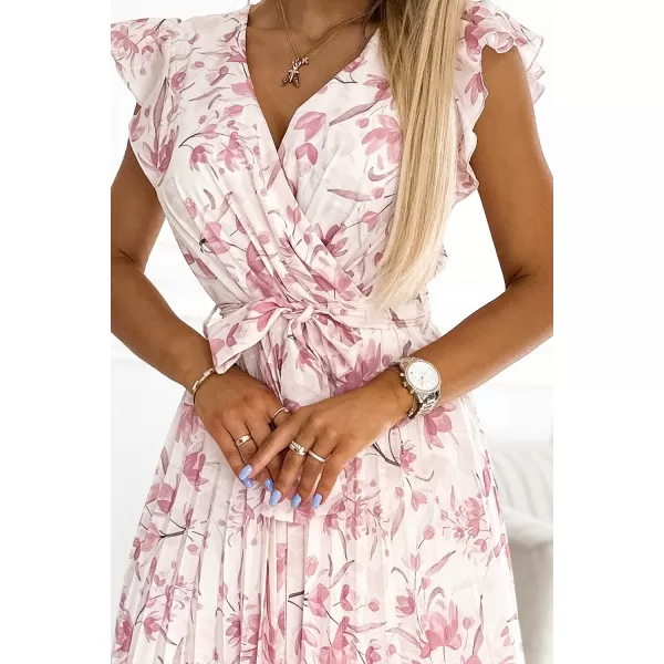  Рокля NUMOCO POLINA 374-6 РОЗОВО 