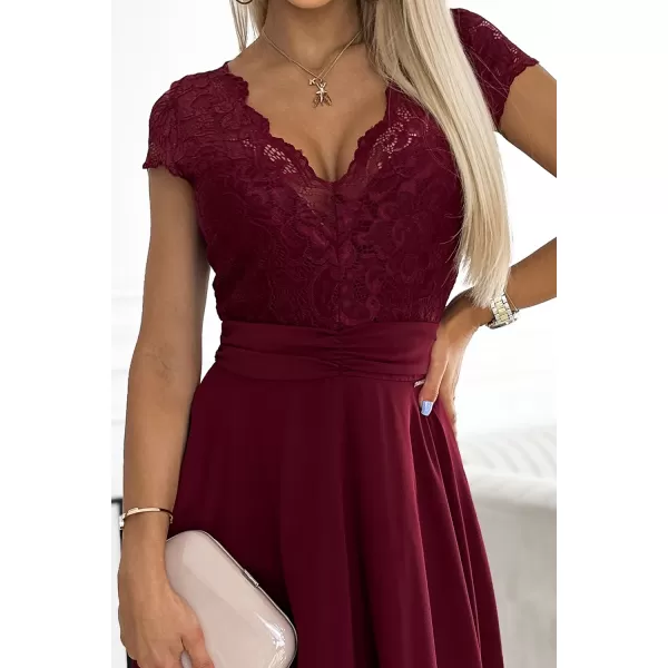  Рокля NUMOCO LINDA 381-5 ЧЕРВЕНО 