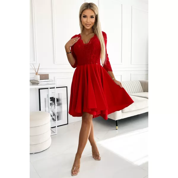  Рокля NUMOCO NICOLLE 210-16 ЧЕРВЕНО 