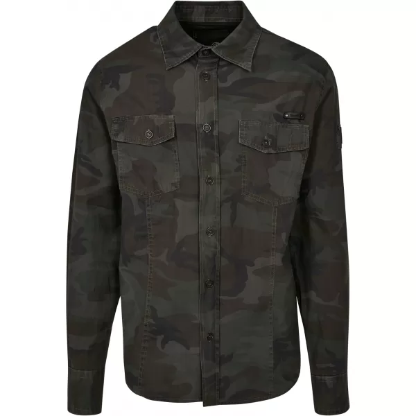  Риза BRANDIT SLIM WORKER BD4005 OLIVE CAMO 
