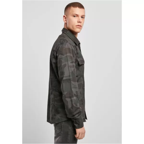  Риза BRANDIT SLIM WORKER BD4005 OLIVE CAMO 