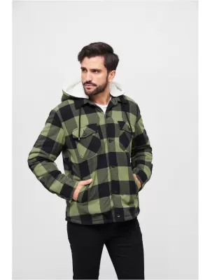 Яке BRANDIT LUMBER BD3172 ЧЕРНО/МАСЛИНОВО