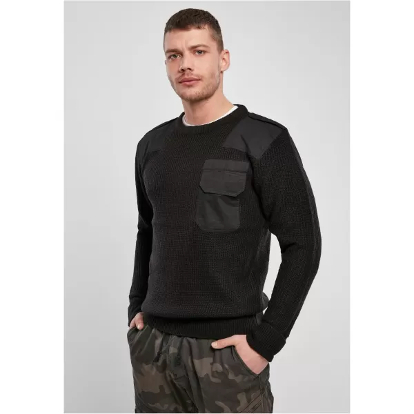  Мъжки суичър BRANDIT MILITARY BD5018 ЧЕРНО 