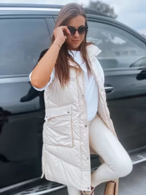 Дамски елек DSTREET MARIEL TY3014 БЯЛ Dstreet1