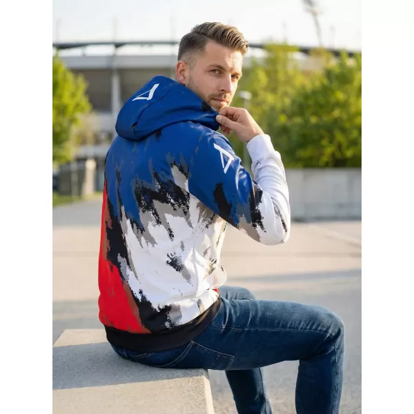  Мъжки първокласен функционален суичър ALTISPORT VOJ/ALM036MI01 ИВИЦИ 