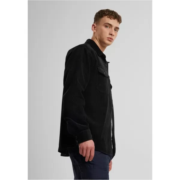  Риза BRANDIT CORDUROY CLASSIC BD4035 ЧЕРНО 