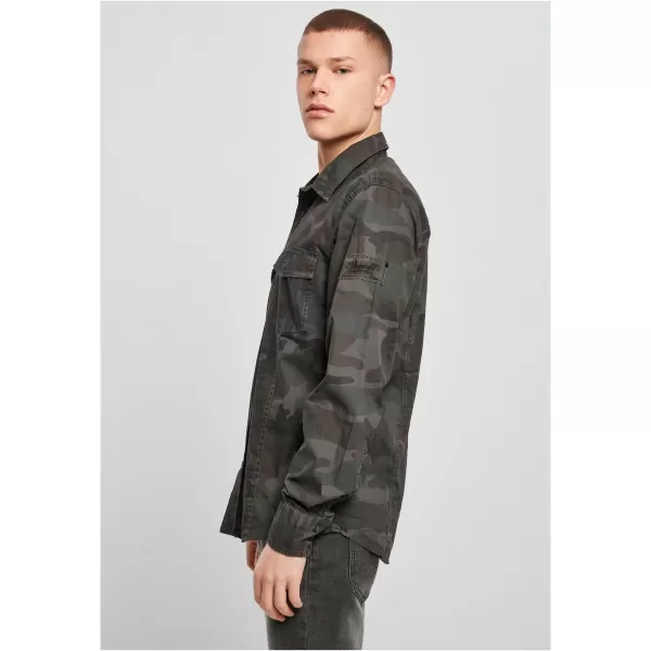  Риза BRANDIT SLIM WORKER BD4005 OLIVE CAMO 