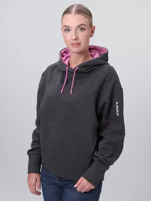 Дамски суичър LOAP EBMARA ТЪМНО СИВО