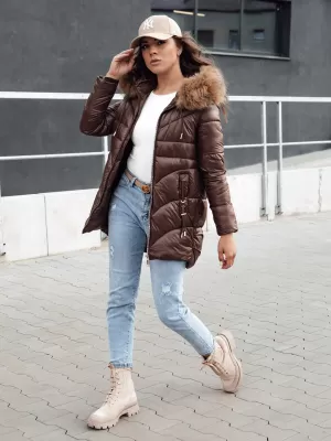 Дамско яке DSTREET WINTERCHIC КАРАМЕЛ