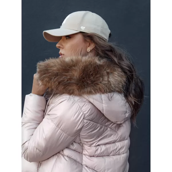  Дамско яке DSTREET WINTERCHIC РОЗОВО 