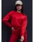Дамска суитчър DSTREET CASUALVIBE ТЪМНО ЧЕРВЕНО