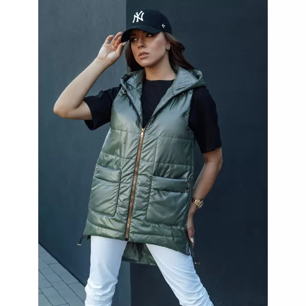  Жилетка DSTREET JESS TY4442 ЗЕЛЕНО 