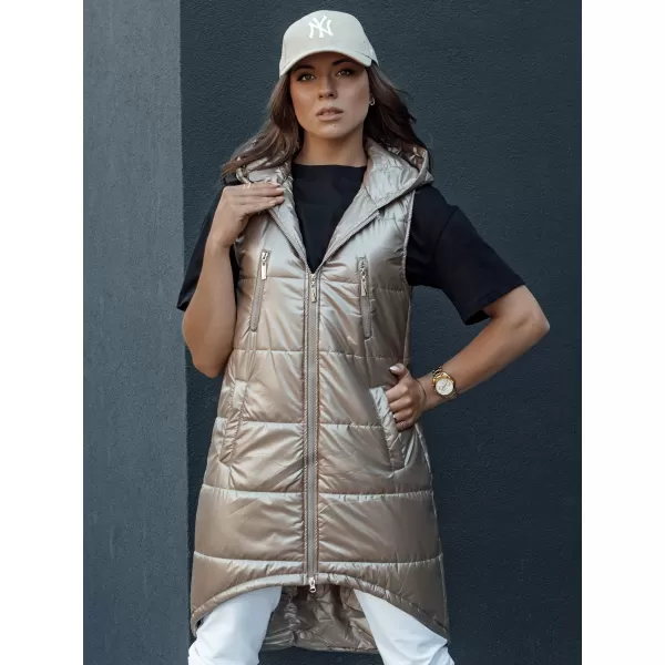  Жилетка DSTREET MERIS TY4451 КАРАМЕЛ 