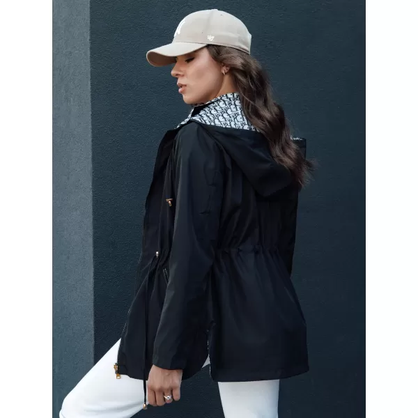  Дамско яке DSTREET BEGET TY4406 ЧЕРНО 