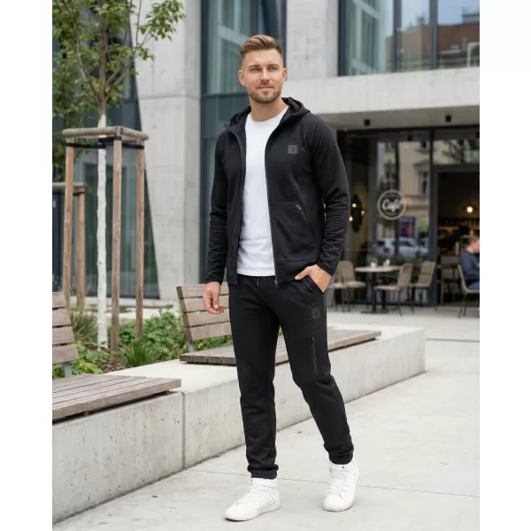  Мъжки спортен панталон ALTISPORT DANIEL ЧЕРЕН 