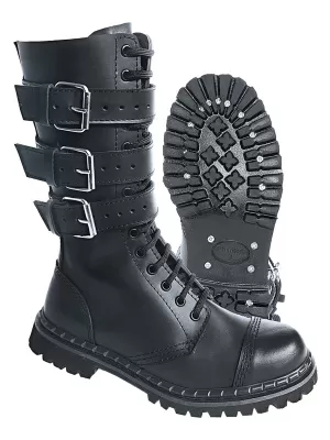 Мъжки обувки BRANDIT 3-BUCKLE PHANTOM BD9005 ЧЕРНО