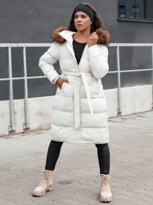 Зимно палто DSTREET STYLEBELLA БЯЛ