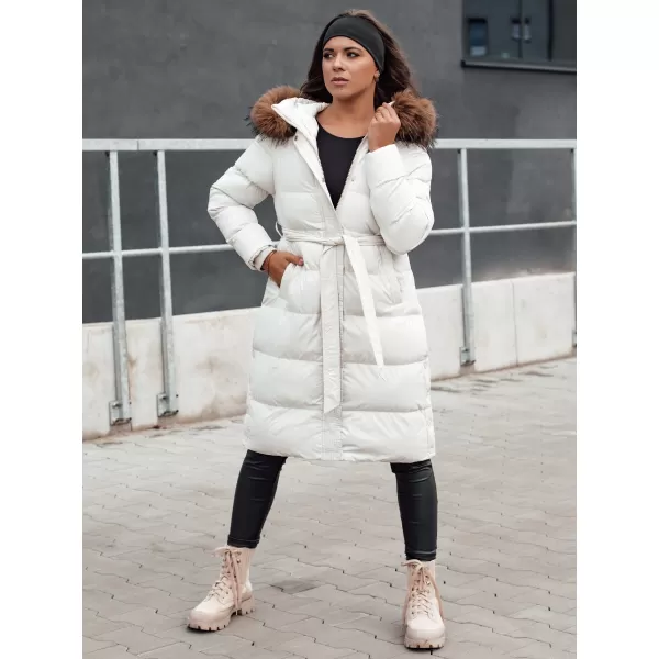  Зимно палто DSTREET STYLEBELLA БЯЛ 
