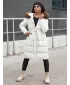 Зимно палто DSTREET STYLEBELLA БЯЛ
