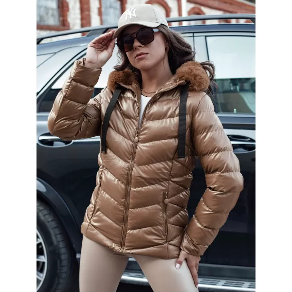  Дамско яке DSTREET MIRIAL ty4573 КАРАМЕЛ 